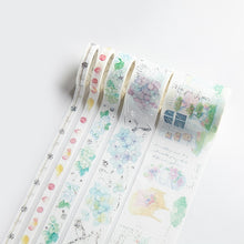 Load image into Gallery viewer, Premium Sakura Gold Series Washi Tape Set (5pcs a Set | 16 Designs) - Original Kawaii Pen