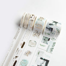 Load image into Gallery viewer, Premium Sakura Gold Series Washi Tape Set (5pcs a Set | 16 Designs) - Original Kawaii Pen
