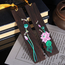 Load image into Gallery viewer, Vintage Lotus & Dragonfly Bookmarks