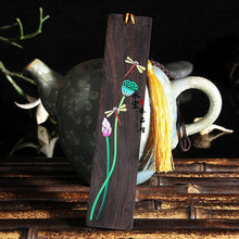 Load image into Gallery viewer, Vintage Lotus & Dragonfly Bookmarks