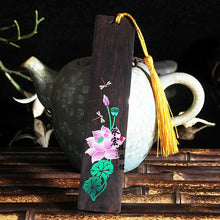 Load image into Gallery viewer, Vintage Lotus & Dragonfly Bookmarks