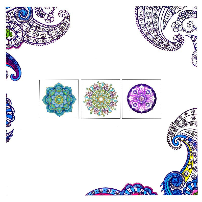 Mexican Mandalas - Mandala Coloring Book Series