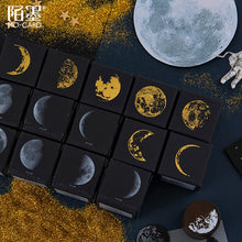Load image into Gallery viewer, Moon Cycle Rubber Stamps