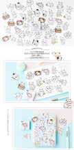 Load image into Gallery viewer, White Kitty Stickers - Original Kawaii Pen