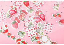 Load image into Gallery viewer, Fresh Strawberries Stickers - Original Kawaii Pen