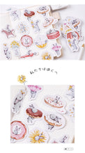 Load image into Gallery viewer, Playful Bunny Stickers - Original Kawaii Pen