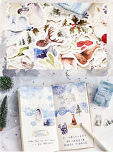 Load image into Gallery viewer, Deer & Plants Stickers - Original Kawaii Pen