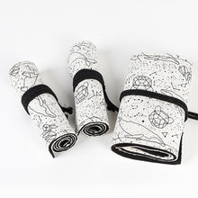 Load image into Gallery viewer, Canvas Roll Up Pencil Case - Original Kawaii Pen