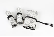 Load image into Gallery viewer, Canvas Roll Up Pencil Case - Original Kawaii Pen