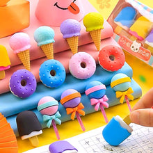 Load image into Gallery viewer, Platinum Edible Rubber Erasers (4pcs a Set) - Original Kawaii Pen