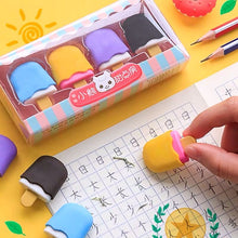Load image into Gallery viewer, Platinum Edible Rubber Erasers (4pcs a Set) - Original Kawaii Pen