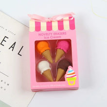 Load image into Gallery viewer, Platinum Edible Rubber Erasers (4pcs a Set) - Original Kawaii Pen