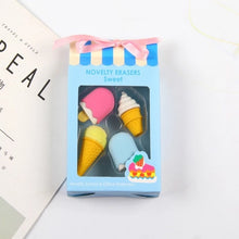 Load image into Gallery viewer, Platinum Edible Rubber Erasers (4pcs a Set) - Original Kawaii Pen