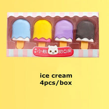 Load image into Gallery viewer, Platinum Edible Rubber Erasers (4pcs a Set) - Original Kawaii Pen
