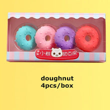 Load image into Gallery viewer, Platinum Edible Rubber Erasers (4pcs a Set) - Original Kawaii Pen