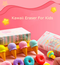 Load image into Gallery viewer, Platinum Edible Rubber Erasers (4pcs a Set) - Original Kawaii Pen