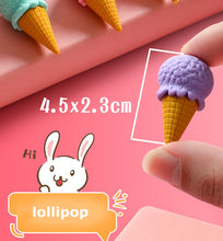 Load image into Gallery viewer, Platinum Edible Rubber Erasers (4pcs a Set) - Original Kawaii Pen