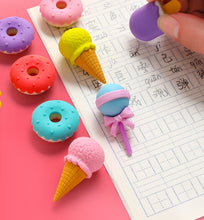 Load image into Gallery viewer, Platinum Edible Rubber Erasers (4pcs a Set) - Original Kawaii Pen