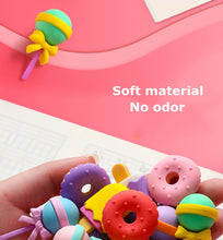 Load image into Gallery viewer, Platinum Edible Rubber Erasers (4pcs a Set) - Original Kawaii Pen