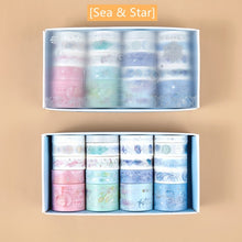 Load image into Gallery viewer, Vintage Gold Foiled Washi Tape Sets (20 Pieces a Set) - Original Kawaii Pen