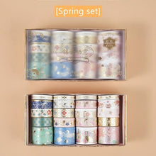 Load image into Gallery viewer, Vintage Gold Foiled Washi Tape Sets (20 Pieces a Set) - Original Kawaii Pen