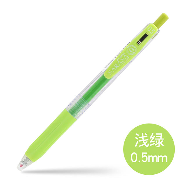 Zebra Sarasa Clip Gel Pen - 0.5 mm - Milk Green