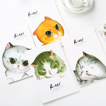 Load image into Gallery viewer, Adorable Kitty Notebook (4 Designs)