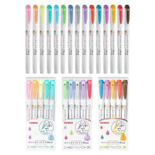 Load image into Gallery viewer, Mildliner Brush Pen Set - Pastel Colors - Original Kawaii Pen