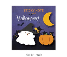 Load image into Gallery viewer, Trick or Treat Halloween Memo Pad