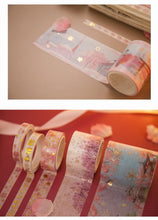 Load image into Gallery viewer, Japanese Sakura Washi Tape Set (4 Patterns)