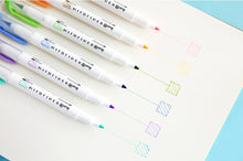 Load image into Gallery viewer, Mildliner Brush Pen Set - Pastel Colors - Original Kawaii Pen