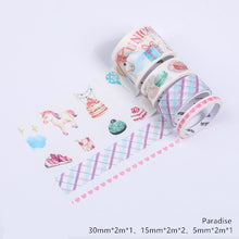 Load image into Gallery viewer, Autumn Plant Washi Tapes Set 4 pieces ⭐Variety of Color/ Theme Choices ⭐ - Original Kawaii Pen