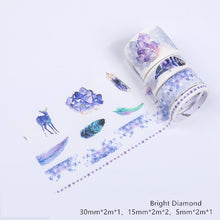 Load image into Gallery viewer, Autumn Plant Washi Tapes Set 4 pieces ⭐Variety of Color/ Theme Choices ⭐ - Original Kawaii Pen