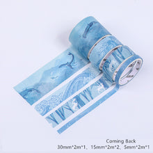 Load image into Gallery viewer, Autumn Plant Washi Tapes Set 4 pieces ⭐Variety of Color/ Theme Choices ⭐ - Original Kawaii Pen