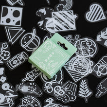 Load image into Gallery viewer, White Lace Transparent Stickers (4 Types)