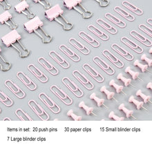Load image into Gallery viewer, Push Pins & Paper Clips Set - Original Kawaii Pen