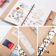 Load image into Gallery viewer, Original Kawaii Cat Leather Personal Planner - Original Kawaii Pen