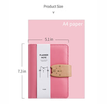 Load image into Gallery viewer, Original Kawaii Cat Leather Personal Planner - Original Kawaii Pen