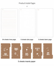 Load image into Gallery viewer, Original Kawaii Cat Leather Personal Planner - Original Kawaii Pen