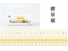 Load image into Gallery viewer, Japanese Decorative Masking Tapes ⭐Value Pack 10 Pcs Set ⭐ - Original Kawaii Pen