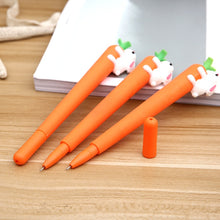 Load image into Gallery viewer, Bunny Carrot Gel Ink Pen 🐇 - Original Kawaii Pen