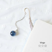 Load image into Gallery viewer, Ur Star Sign Noctilucent Feather Bookmarks