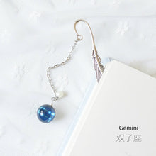 Load image into Gallery viewer, Ur Star Sign Noctilucent Feather Bookmarks