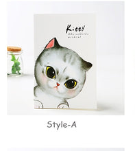 Load image into Gallery viewer, Adorable Kitty Notebook (4 Designs)