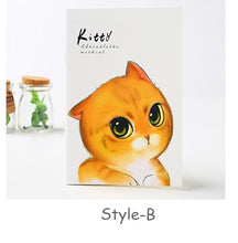 Load image into Gallery viewer, Adorable Kitty Notebook (4 Designs)