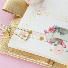 Load image into Gallery viewer, Pink & Gold Line Pattern Washi Tapes - Original Kawaii Pen