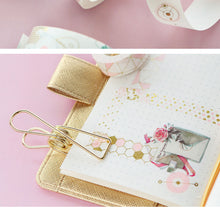 Load image into Gallery viewer, Pink & Gold Line Pattern Washi Tapes - Original Kawaii Pen