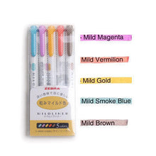 Load image into Gallery viewer, Original Kawaii Zebra Midliner Double Headed ⭐Value Pack 3 & 5 Pcs⭐ - Original Kawaii Pen