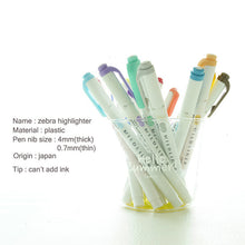 Load image into Gallery viewer, Original Kawaii Zebra Midliner Double Headed ⭐Value Pack 3 & 5 Pcs⭐ - Original Kawaii Pen