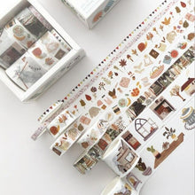 Load image into Gallery viewer, Original Kawaii Flamingo Washi Tapes Set ⭐Pack (8 Pieces) ⭐ - Original Kawaii Pen